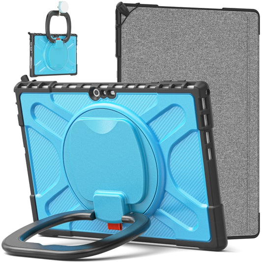 For MicroSoft Surface Pro 4 / 5 / 6 / 7 TPU + PC Tablet Case(Blue) - Others by PMC Jewellery | Online Shopping South Africa | PMC Jewellery | Buy Now Pay Later Mobicred