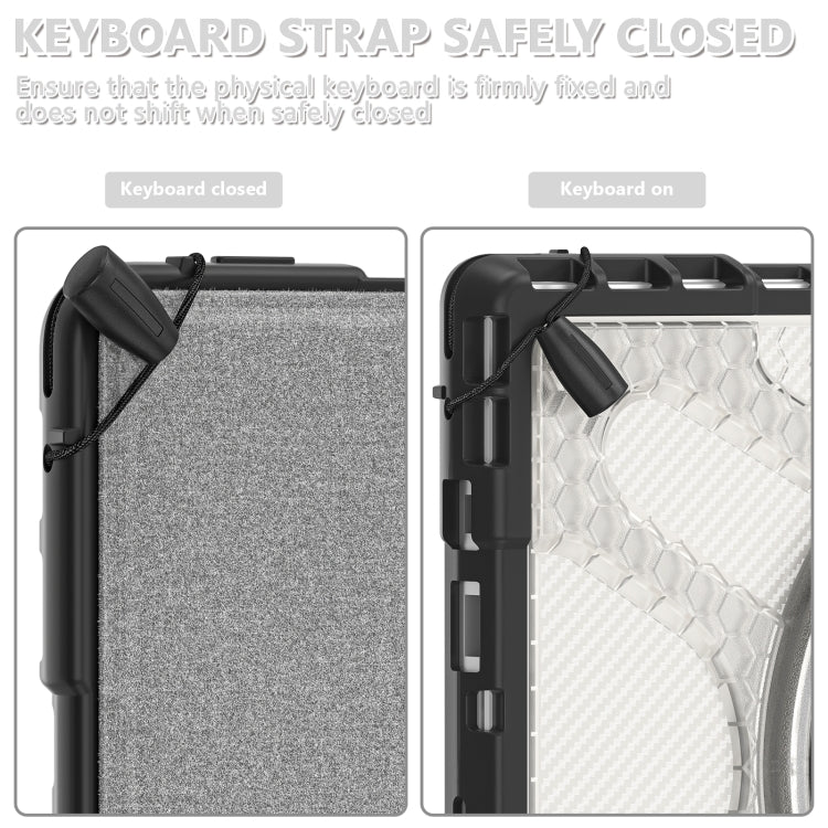 For MicroSoft Surface Pro 4 / 5 / 6 / 7 TPU + PC Tablet Case(Transparent) - Others by PMC TechLife | Online Shopping South Africa | PMC TechLife | Buy Now Pay Later Mobicred