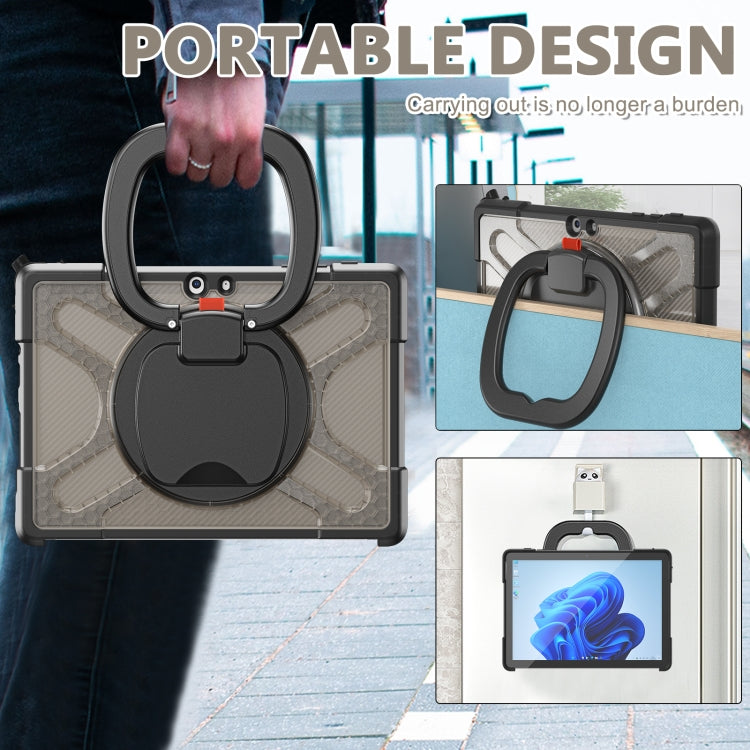 For MicroSoft Surface Go 1 / 2 / 3 TPU + PC Tablet Case(Tea Color) - Others by PMC TechLife | Online Shopping South Africa | PMC TechLife | Buy Now Pay Later Mobicred