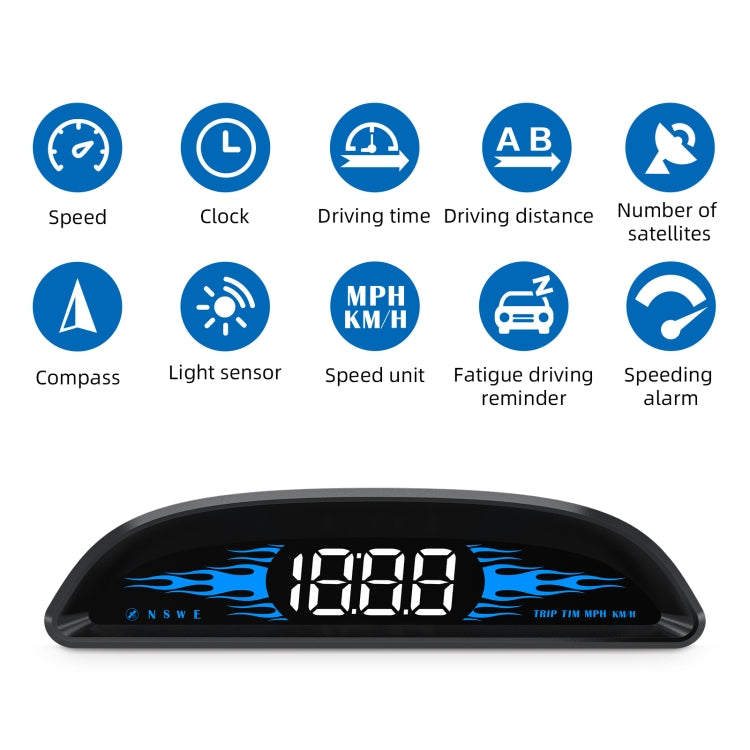 G2 Car HD GPS Head-Up Display HUD System - Head Up Display System by PMC Jewellery | Online Shopping South Africa | PMC Jewellery | Buy Now Pay Later Mobicred