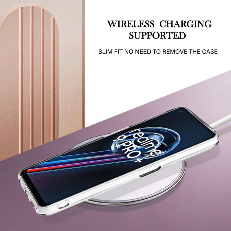 For Realme 9 Pro+ Electroplating Marble Pattern Dual-side IMD TPU Phone Case(Purple 001) - Realme Cases by PMC TechLife | Online Shopping South Africa | PMC TechLife | Buy Now Pay Later Mobicred