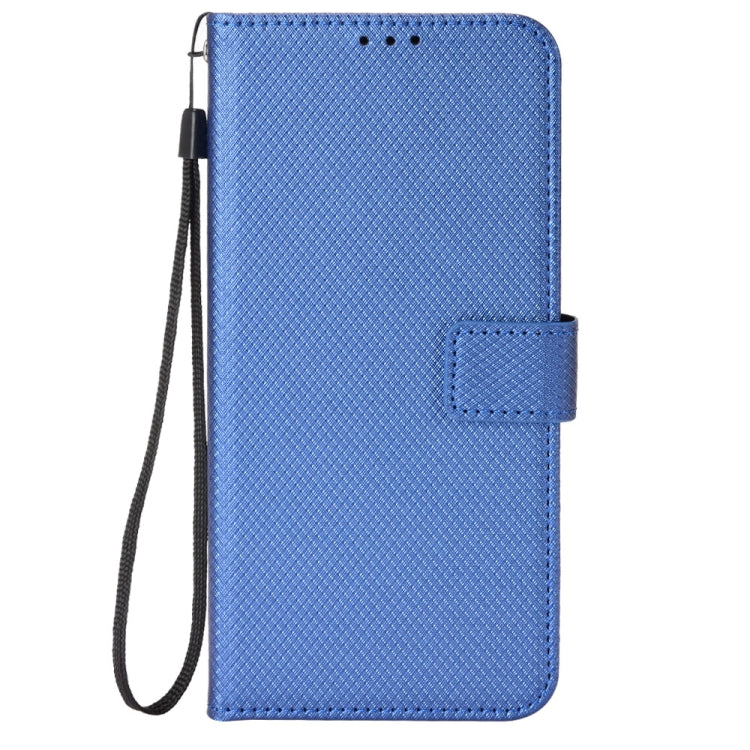 For Doogee S59 / S59 Pro Diamond Texture Leather Phone Case(Blue) - Doogee Cases by PMC TechLife | Online Shopping South Africa | PMC TechLife | Buy Now Pay Later Mobicred