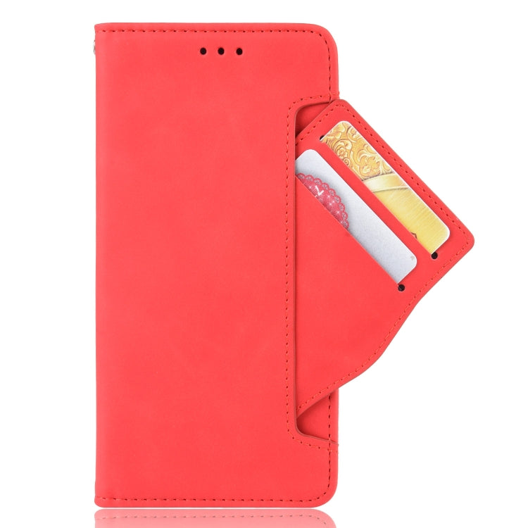 For Ulefone Note 12P Skin Feel Calf Pattern Leather Phone Case(Red) - Ulefone Cases by PMC Jewellery | Online Shopping South Africa | PMC Jewellery | Buy Now Pay Later Mobicred