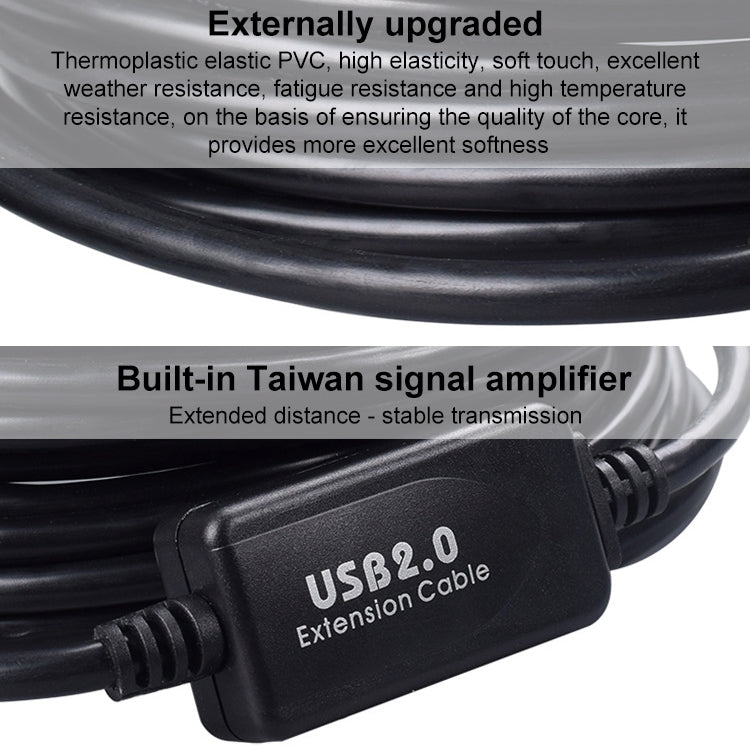 10m Elbow Mini 5 Pin to USB 2.0 Camera Extension Data Cable -  by PMC TechLife | Online Shopping South Africa | PMC TechLife | Buy Now Pay Later Mobicred