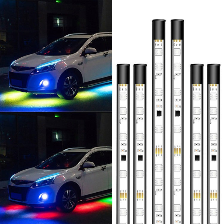 Car Modification Symphony Voice Control LED Chassis Lights, Specification:4 x 60cm + 2 x 180cm - Atmosphere lights by PMC TechLife | Online Shopping South Africa | PMC TechLife | Buy Now Pay Later Mobicred
