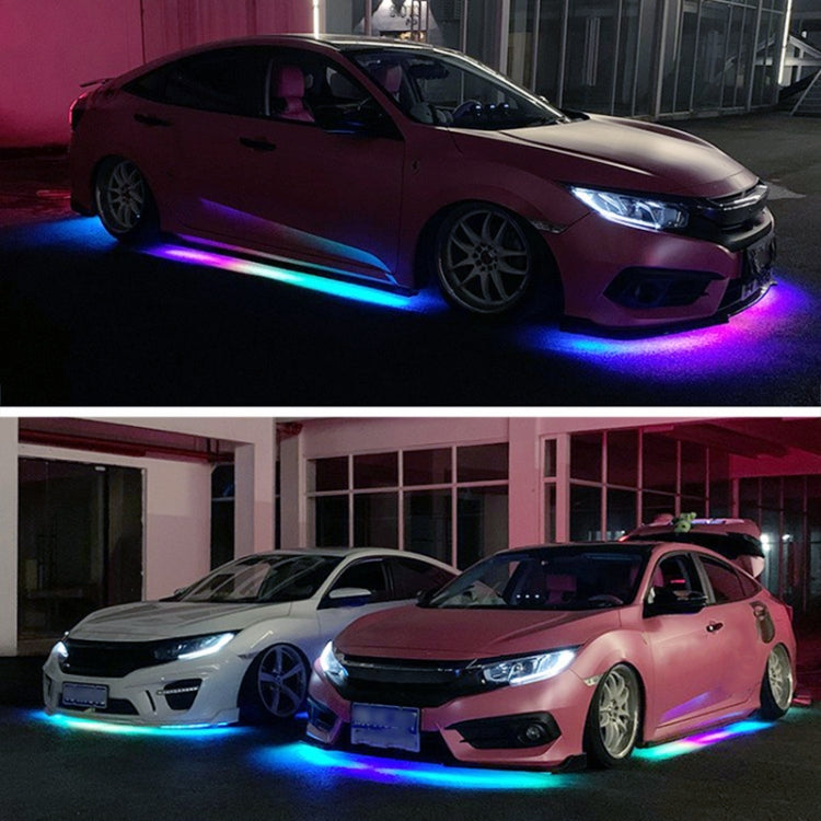 Car Modification Symphony Voice Control LED Chassis Lights, Specification:4 x 60cm + 2 x 180cm - Atmosphere lights by PMC TechLife | Online Shopping South Africa | PMC TechLife | Buy Now Pay Later Mobicred