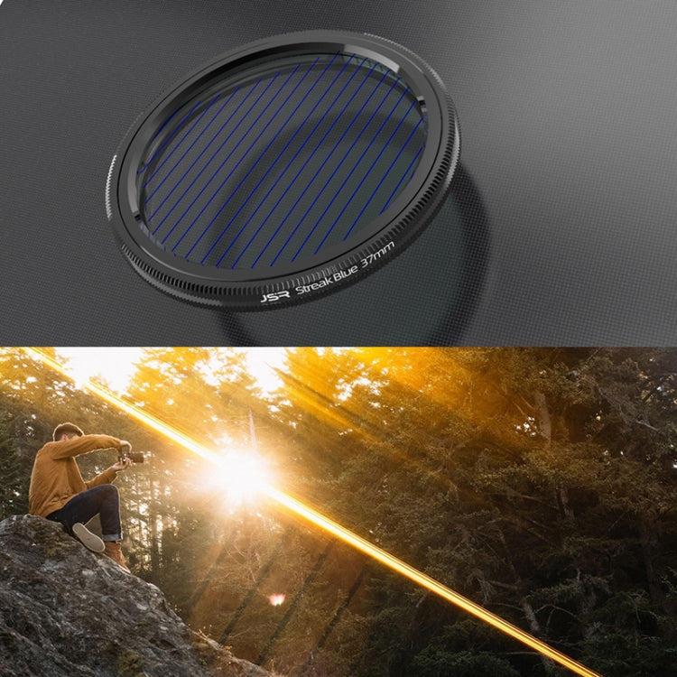 JSR Starlight Drawing Camera Lens Filter, Size:58mm(Streak Blue) - free shipping - PMC TechLife - Order now!