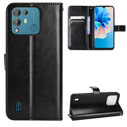 For Blackview A55 Pro Retro Crazy Horse Texture Leather Phone Case(Black) - More Brand by PMC Jewellery | Online Shopping South Africa | PMC Jewellery