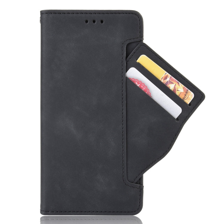 For Blackview A95 Skin Feel Calf Texture Card Slots Leather Phone Case(Black) - More Brand by PMC Jewellery | Online Shopping South Africa | PMC Jewellery | Buy Now Pay Later Mobicred