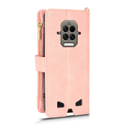 For Doogee S86 / S86 Pro Litchi Texture Zipper Leather Phone Case(Pink) - Doogee Cases by PMC Jewellery | Online Shopping South Africa | PMC Jewellery | Buy Now Pay Later Mobicred