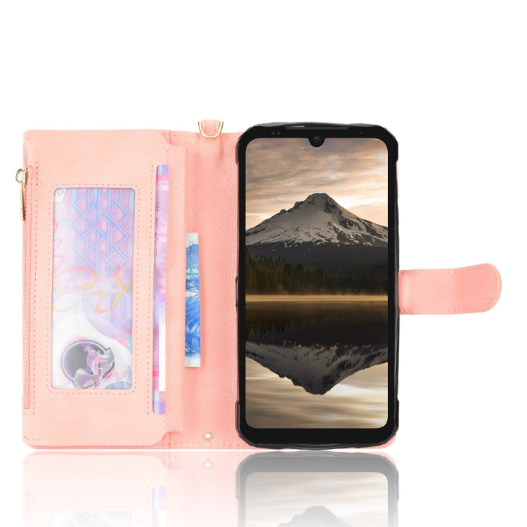 For Doogee S86 / S86 Pro Litchi Texture Zipper Leather Phone Case(Pink) - Doogee Cases by PMC Jewellery | Online Shopping South Africa | PMC Jewellery | Buy Now Pay Later Mobicred