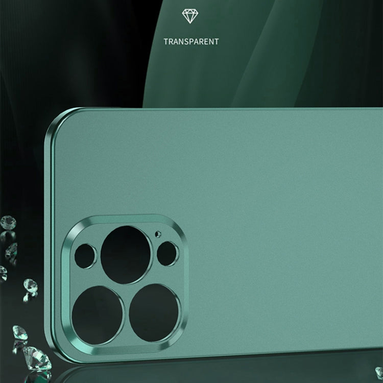 For iPhone 13 Pro Max Electroplating Frosted Frameless Phone Case (Black) - free shipping - PMC Jewellery - Order now!
