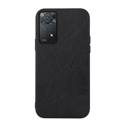 For Xiaomi Redmi Note 11 Pro Falette Texture PU Shockproof Phone Case(Black) - Xiaomi Cases by PMC Jewellery | Online Shopping South Africa | PMC Jewellery