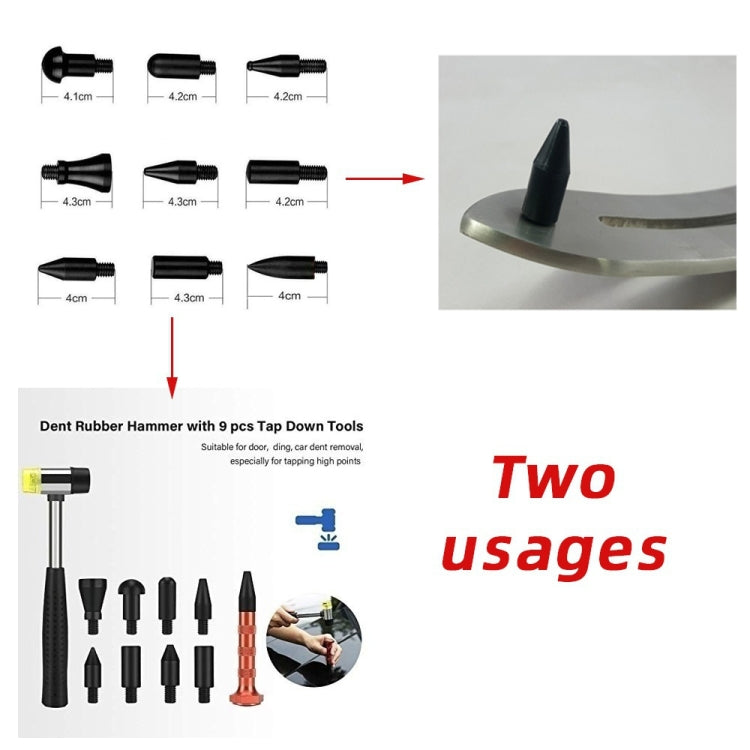 N4 107 in 1 Car Paintless Dent Removal Fender Damage Repair Puller Lifter, Plug Type:UK Plug - Sheet Metal Tools by PMC TechLife | Online Shopping South Africa | PMC TechLife | Buy Now Pay Later Mobicred