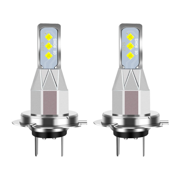 1 Pair H7 DC 12V-24V 12W 1800LM Car LED Fog Light(Ice Blue Light) - Fog / Driving Lights by PMC Jewellery | Online Shopping South Africa | PMC Jewellery | Buy Now Pay Later Mobicred