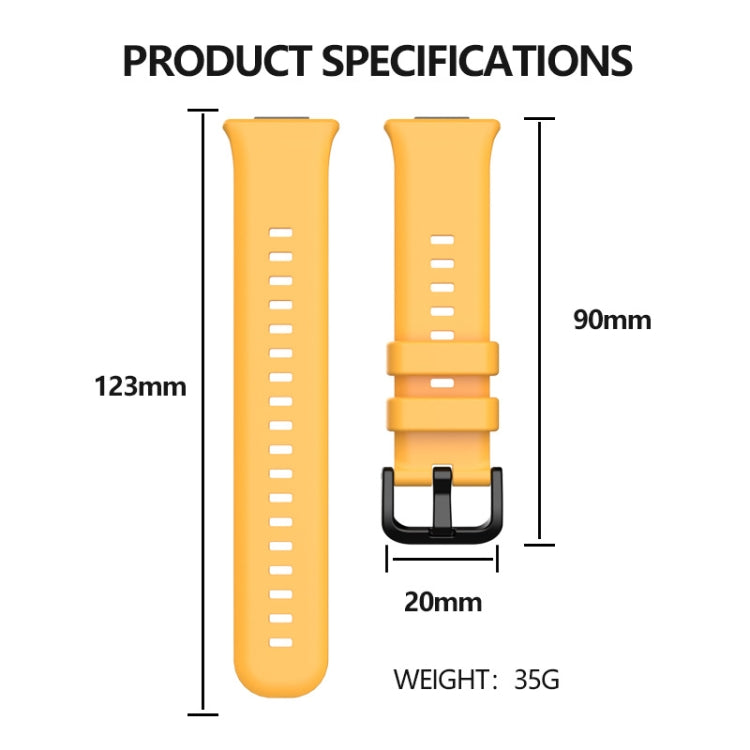 For Huawei Watch Fit 2 Solid Color Silicone Watch Band (White) - free shipping - PMC TechLife - Order now!