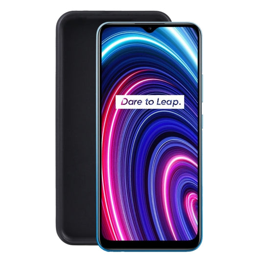 For OPPO Realme C25Y TPU Phone Case(Black) - Realme Cases by PMC Jewellery | Online Shopping South Africa | PMC Jewellery | Buy Now Pay Later Mobicred