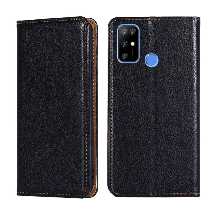 For DOOGEE X96 Pro Gloss Oil Solid Color Magnetic Leather Phone Case(Black) - Doogee Cases by PMC Jewellery | Online Shopping South Africa | PMC Jewellery | Buy Now Pay Later Mobicred