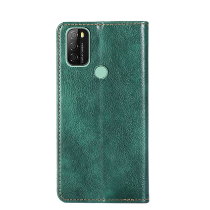 For Blackview A70 Gloss Oil Solid Color Magnetic Leather Phone Case(Green) - More Brand by PMC Jewellery | Online Shopping South Africa | PMC Jewellery | Buy Now Pay Later Mobicred
