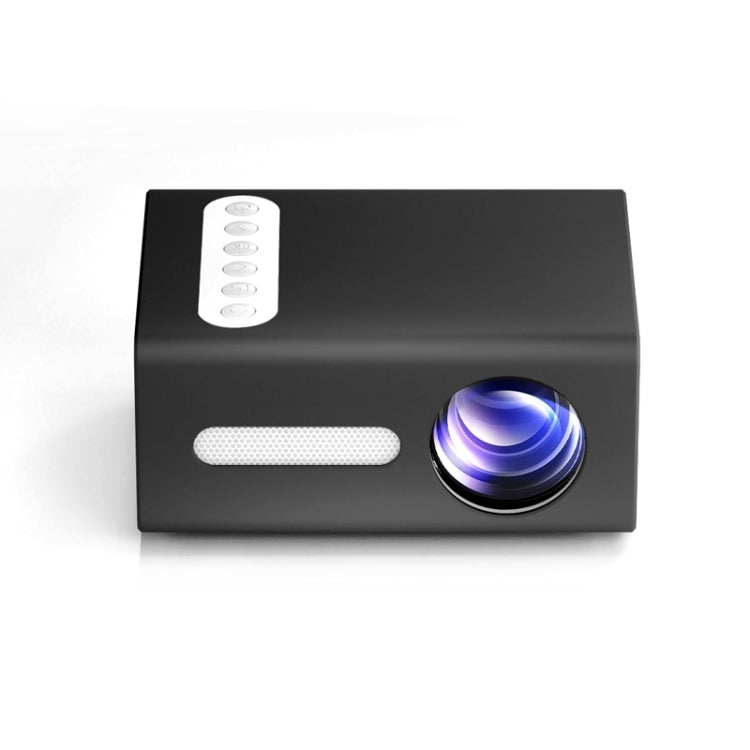 T300 25ANSI LED Portable Home Multimedia Game Projector, Plug Type:UK Plug(Black) - free shipping - PMC TechLife - Order now!