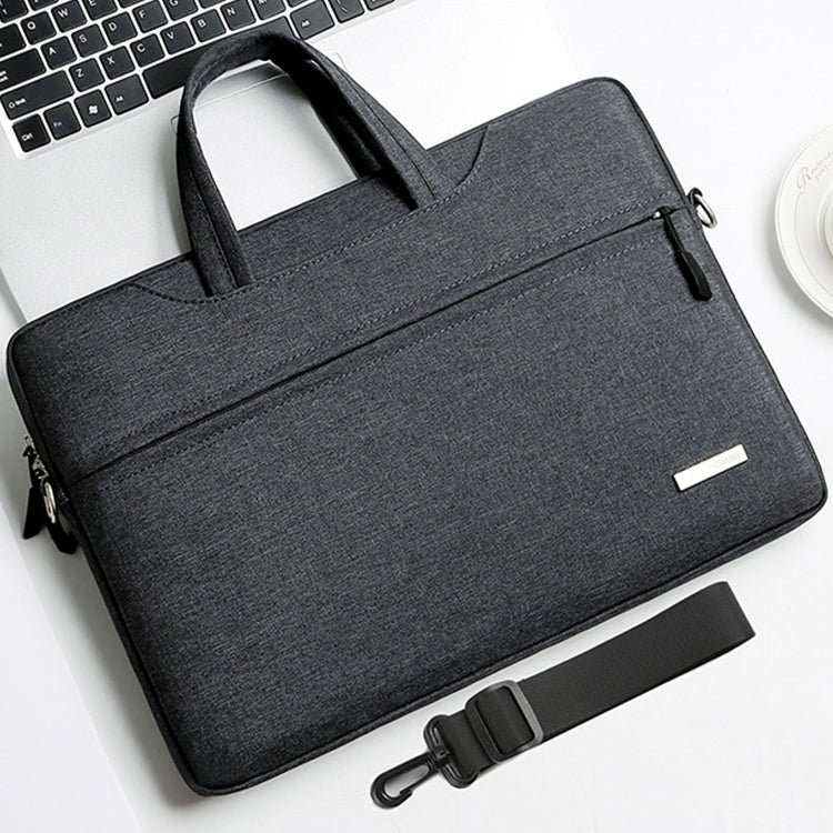 Handbag Laptop Bag Inner Bag with Shoulder Strap, Size:16.1 inch(Dark Grey) - Other by PMC Jewellery | Online Shopping South Africa | PMC Jewellery | Buy Now Pay Later Mobicred