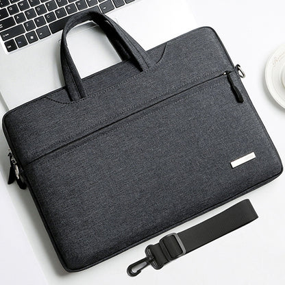 Handbag Laptop Bag Inner Bag with Shoulder Strap, Size:16.1 inch(Dark Grey) - Other by PMC Jewellery | Online Shopping South Africa | PMC Jewellery | Buy Now Pay Later Mobicred