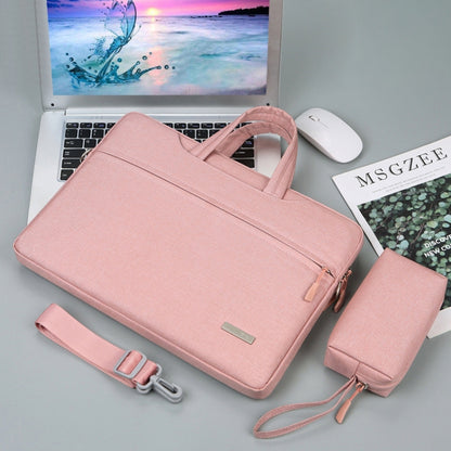 Handbag Laptop Bag Inner Bag with Shoulder Strap/Power Bag, Size:14 inch(Pink) - Other by PMC Jewellery | Online Shopping South Africa | PMC Jewellery | Buy Now Pay Later Mobicred