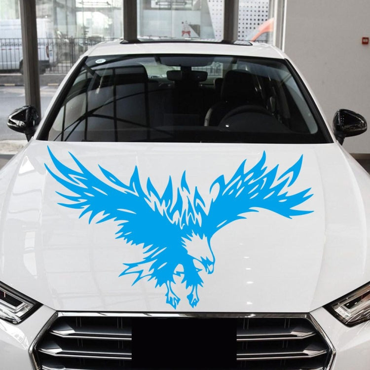 D-733 Eagle Pattern Car Modified Hood Decorative Sticker(Blue) - Decorative Sticker by PMC Jewellery | Online Shopping South Africa | PMC Jewellery | Buy Now Pay Later Mobicred