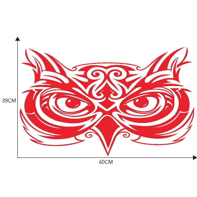 D-921 Eagle Totem Pattern Car Modified Decorative Sticker(Red) - Decorative Sticker by PMC Jewellery | Online Shopping South Africa | PMC Jewellery | Buy Now Pay Later Mobicred