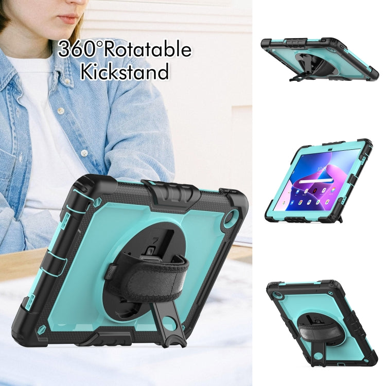 For Lenovo Tab M10 Plus 10.6 3rd Gen 2022 Silicone + PC Tablet Case(Light Blue + Black) - Lenovo by PMC TechLife | Online Shopping South Africa | PMC TechLife | Buy Now Pay Later Mobicred