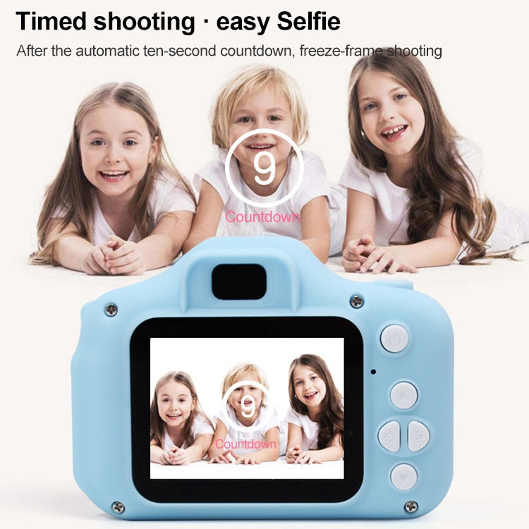 X2S 2.0 Inch LCD Screen Mini Children Camera Digital Camera, Resolution:HD 1300W(Green) - Children Cameras by PMC TechLife | Online Shopping South Africa | PMC TechLife | Buy Now Pay Later Mobicred