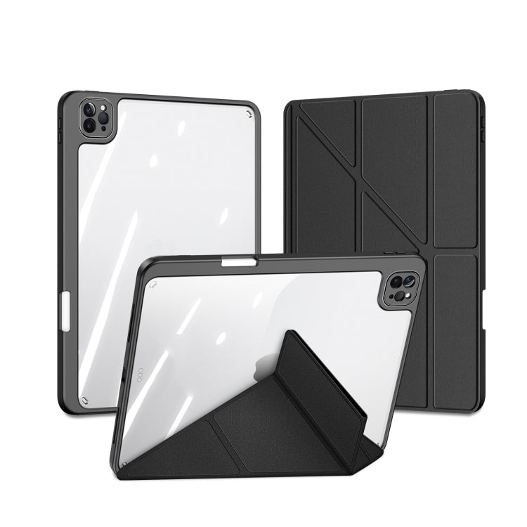 DUX DUCIS Magi Series Shockproof Tablet Case For iPad Pro 11 2022/2021/2020/2018 (Black) - iPad Pro 11 (2018) Cases by DUX DUCIS | Online Shopping South Africa | PMC Jewellery | Buy Now Pay Later Mobicred