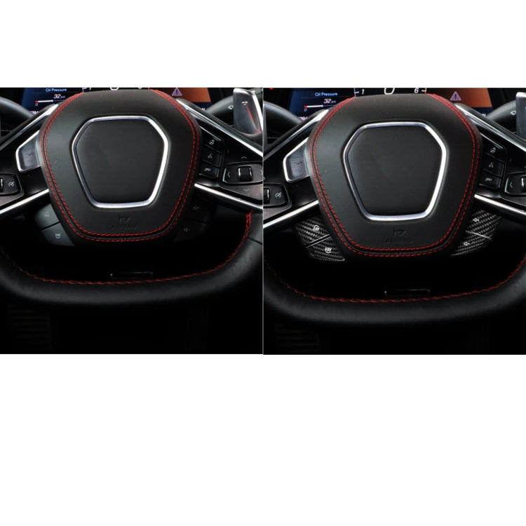 Car Steering Wheel Below Buttons for Chevrolet Corvette C8 2020-2021(White) - Steering Wheel Accessories by PMC Jewellery | Online Shopping South Africa | PMC Jewellery | Buy Now Pay Later Mobicred