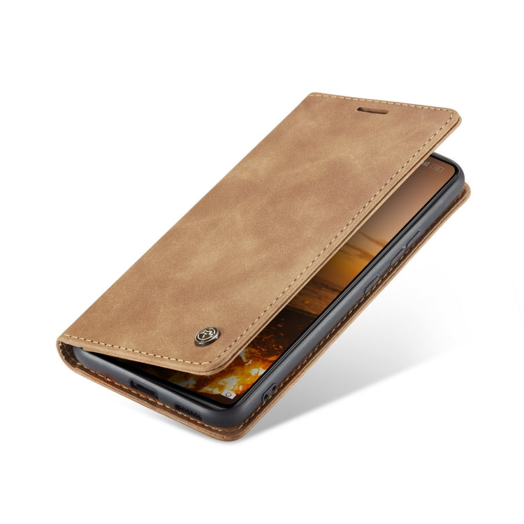 For Xiaomi 12 Lite CaseMe 013 Multifunctional Horizontal Flip Leather Phone Case(Brown) - Xiaomi Cases by CaseMe | Online Shopping South Africa | PMC Jewellery | Buy Now Pay Later Mobicred