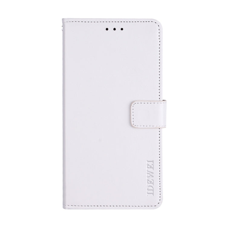 For Blackview BV9800 Pro idewei Crazy Horse Texture Horizontal Flip Leather Case with Holder & Card Slots & Wallet(White) - More Brand by idewei | Online Shopping South Africa | PMC Jewellery | Buy Now Pay Later Mobicred