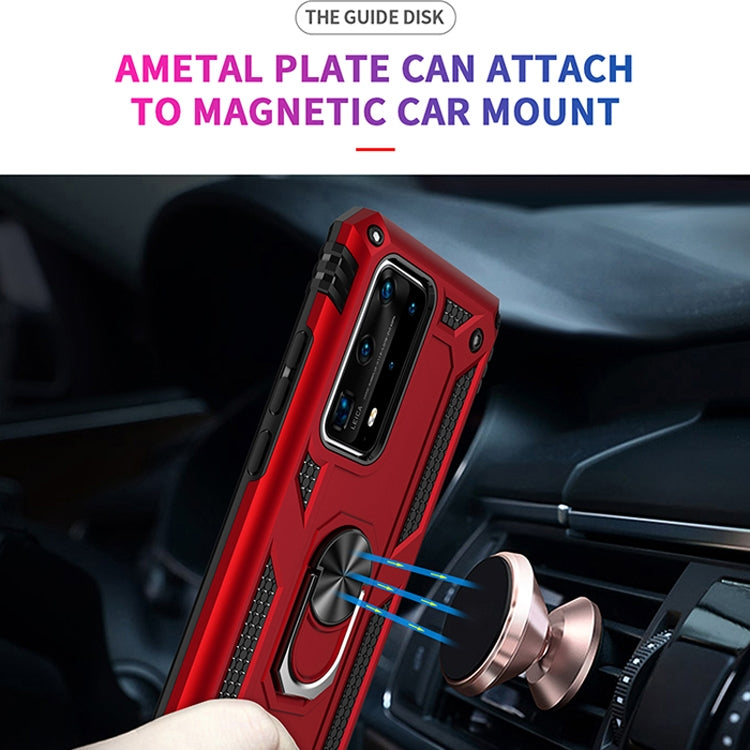 For Huawei P40 Pro Shockproof TPU + PC Protective Case with 360 Degree Rotating Holder - Huawei Cases by PMC Jewellery | Online Shopping South Africa | PMC Jewellery | Buy Now Pay Later Mobicred