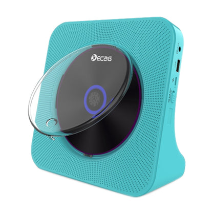 Kecag KC-806 2A Retro Bluetooth Music Disc Album CD Player, Specification:Rechargeable Version(Blue) - DVD & LCD Player by Kecag | Online Shopping South Africa | PMC Jewellery | Buy Now Pay Later Mobicred