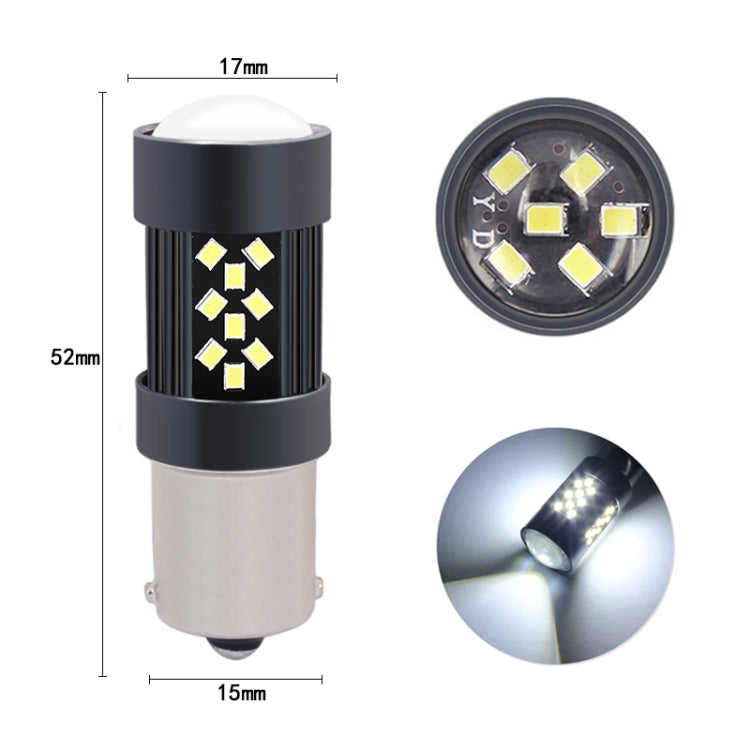 1 Pair 1156 12V 7W Continuous Car LED Fog Light(White Light) - Fog / Driving Lights by PMC TechLife | Online Shopping South Africa | PMC TechLife | Buy Now Pay Later Mobicred