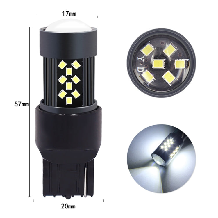 1 Pair 7443 12V 7W Continuous Car LED Fog Light(Blue Light) - Fog / Driving Lights by PMC TechLife | Online Shopping South Africa | PMC TechLife | Buy Now Pay Later Mobicred