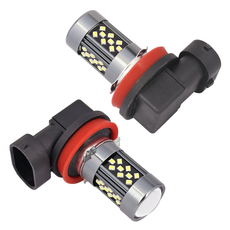 1 Pair H11 12V 7W Strobe Car LED Fog Light(Red Light) - Fog / Driving Lights by PMC Jewellery | Online Shopping South Africa | PMC Jewellery | Buy Now Pay Later Mobicred