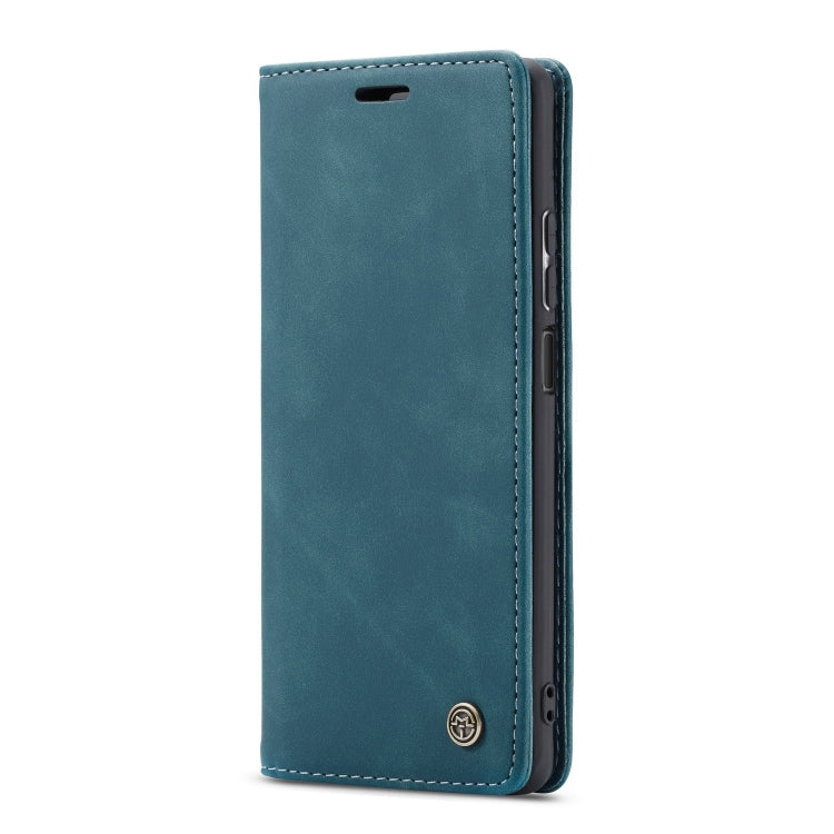 For Huawei P40 Lite CaseMe-013 Multifunctional Horizontal Flip Leather Case with Card Slot & Holder & Wallet(Blue) - Huawei Cases by CaseMe | Online Shopping South Africa | PMC Jewellery | Buy Now Pay Later Mobicred