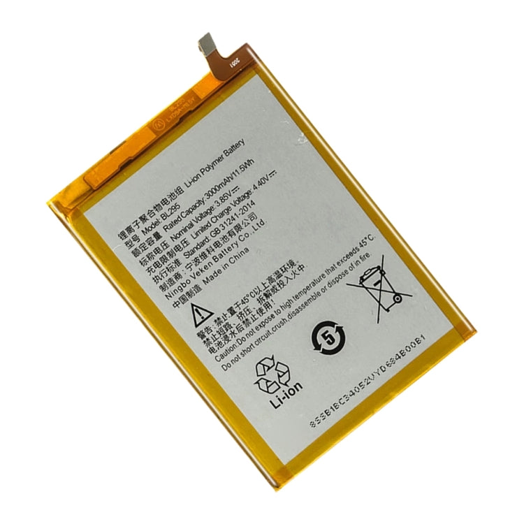 3050mAh BL271 For Lenovo ZUK Edge Z2X Li-Polymer Battery Replacement - For Lenovo by PMC Jewellery | Online Shopping South Africa | PMC Jewellery | Buy Now Pay Later Mobicred