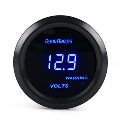 Car Modified 12V Universal 52mm Blue Light Digital Display Meter, Style:Voltmeter - Car Modification by PMC Jewellery | Online Shopping South Africa | PMC Jewellery | Buy Now Pay Later Mobicred