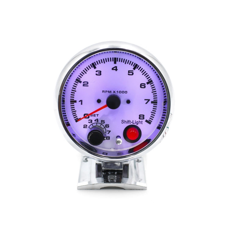 Car Modified 7 Background Lights Tachometer 0-8000RPM for 4/6/8 Cylinder Engines - Car Modification by PMC TechLife | Online Shopping South Africa | PMC TechLife | Buy Now Pay Later Mobicred