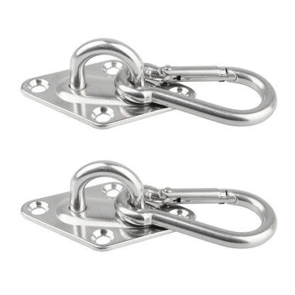 2 PCS 8mm 316 Stainless Steel Sand Bag Ceiling Hook Heavy Duty Swing Hangers - Tents & Accessories by PMC Jewellery | Online Shopping South Africa | PMC Jewellery