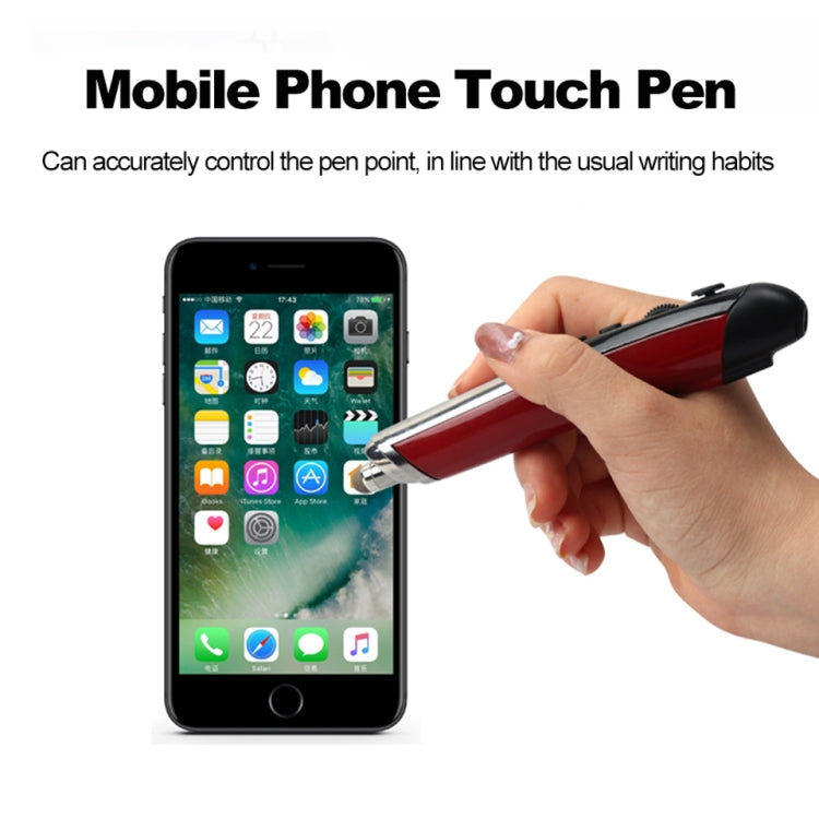 PR-08 Multifunctional Wireless Bluetooth Pen Mouse Capacitive Pen Mouse(Grey) - Wireless Mice by PMC Jewellery | Online Shopping South Africa | PMC Jewellery | Buy Now Pay Later Mobicred