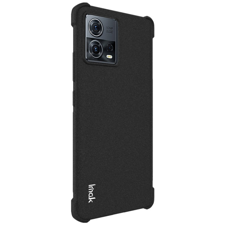 For Motorola Moto S30 Pro 5G / Edge 30 Fusion imak All-inclusive Shockproof Airbag TPU Phone Case(Matte Black) - Motorola Cases by imak | Online Shopping South Africa | PMC Jewellery | Buy Now Pay Later Mobicred