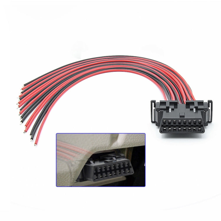 30cm 16Pin Fixed Terminal Extension Cable Female Plug for KIA - free shipping - PMC TechLife - Order now!