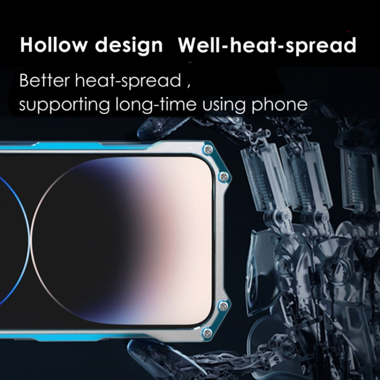 For iPhone 14 R-JUST RJ17 Shockproof Armor Metal Phone Case(Black) - iPhone 14 Cases by R-JUST | Online Shopping South Africa | PMC TechLife | Buy Now Pay Later Mobicred