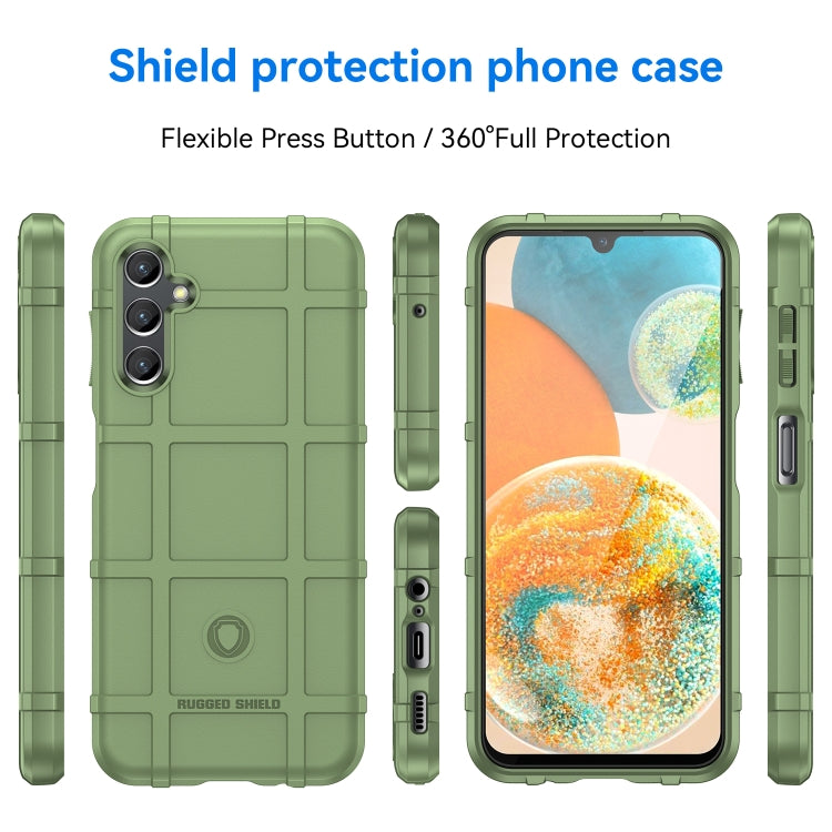 For Samsung Galaxy A14 5G Full Coverage Shockproof TPU Phone Case(Green) - Galaxy Phone Cases by PMC Jewellery | Online Shopping South Africa | PMC Jewellery